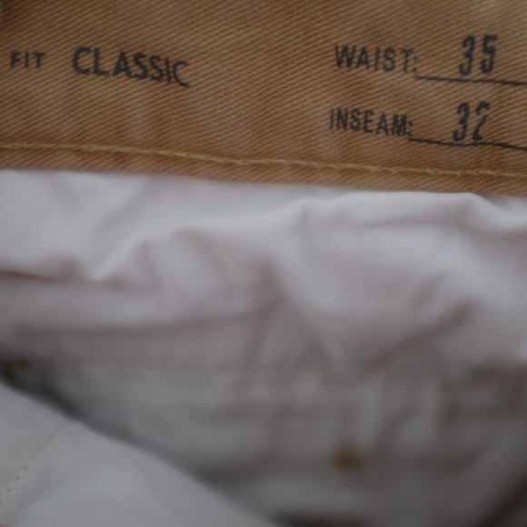 COPY - Eddie Bauer khaki pants classic fit 35x32 - Picture 10 of 11